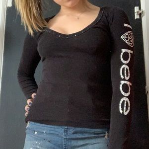 long sleeve bebe shirt